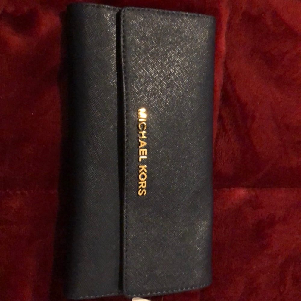 Michael Kors checkbook wallet